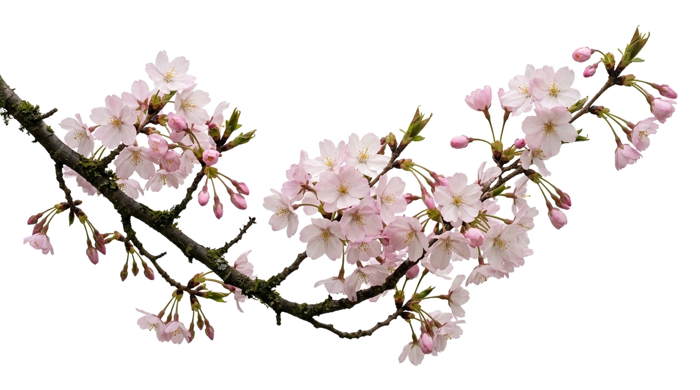 Lashkari Group Sakura Botanical Art Inter-Section Transition